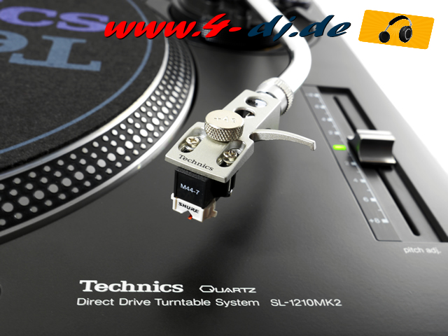 Technics M5G Headshell + Shure M44-7 H System - Click Image to Close