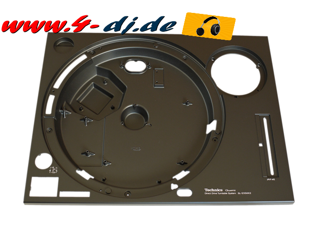 Technics SL-1210 MKII Gehäuse Oberteil black - Click Image to Close