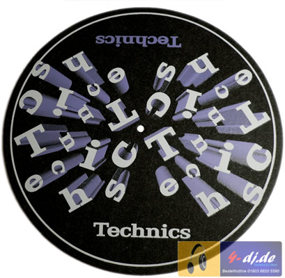 original Technics Limited Edition Slip Mat Doppelpack - Click Image to Close