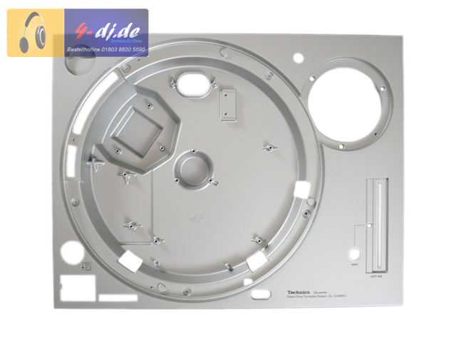 Technics SL-1200 MK5 Gehäuse Oberteil silber - Click Image to Close
